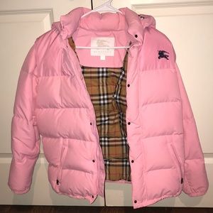 Big Girls Burberry two in one jacket and vest.